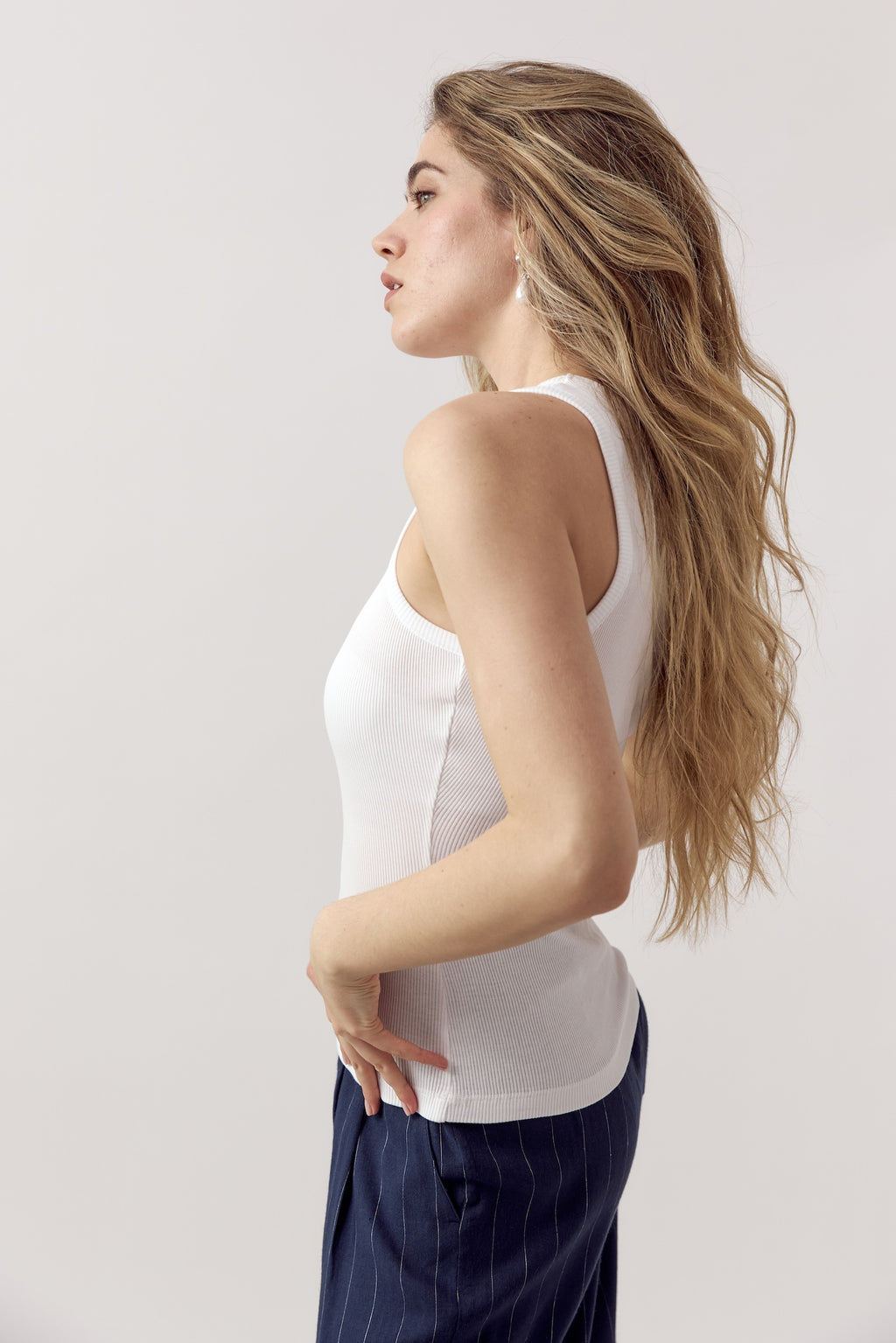 Alex Tank Top White