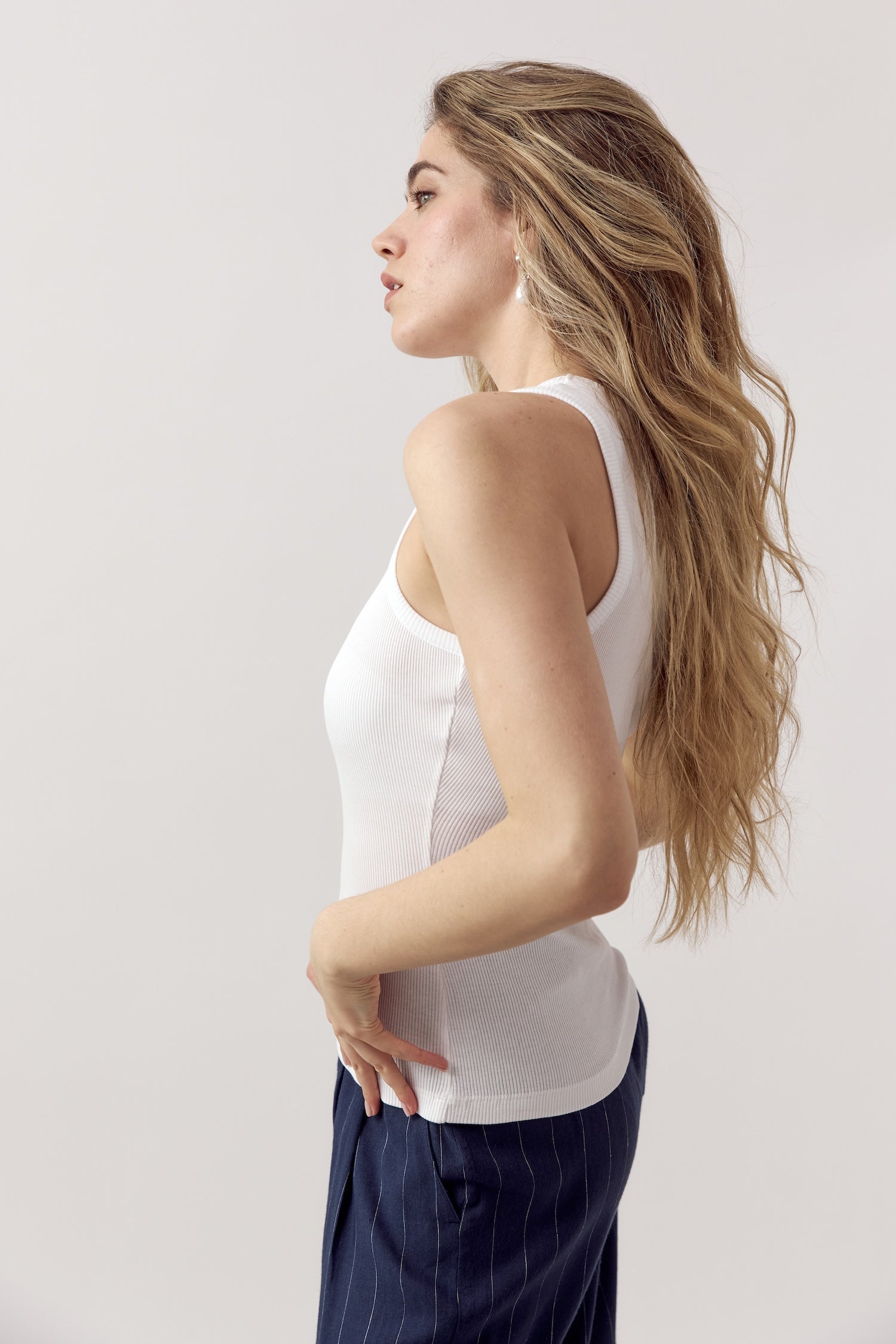Alex Tank Top White