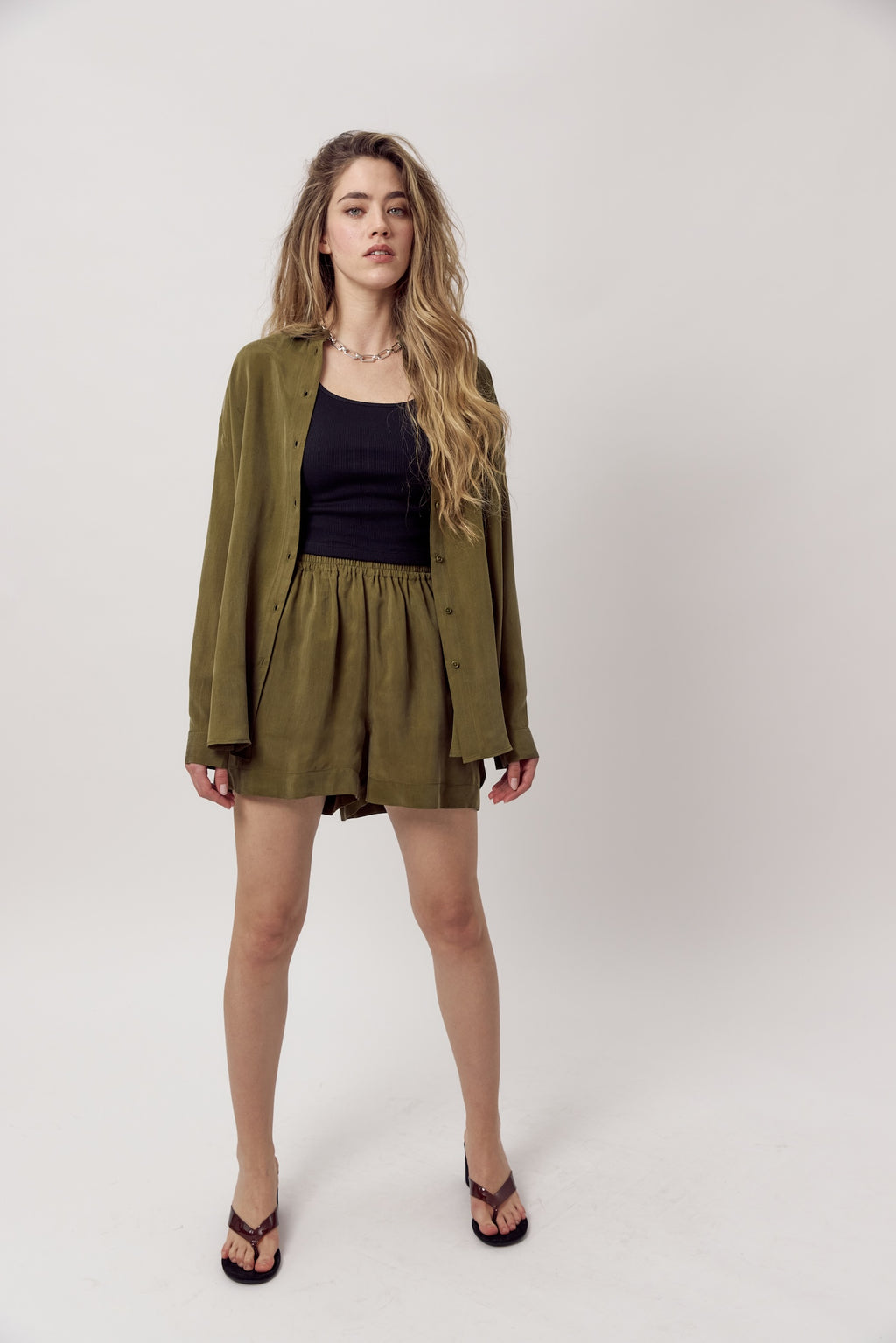 Jamila Shorts Olive