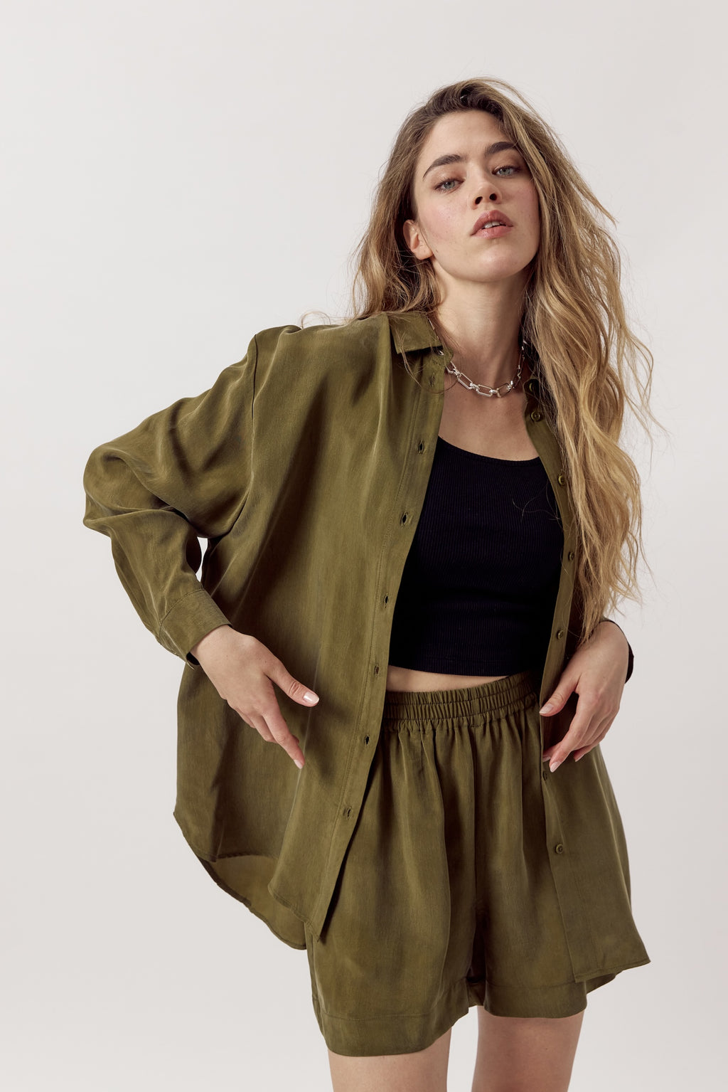Jamila Shorts Olive