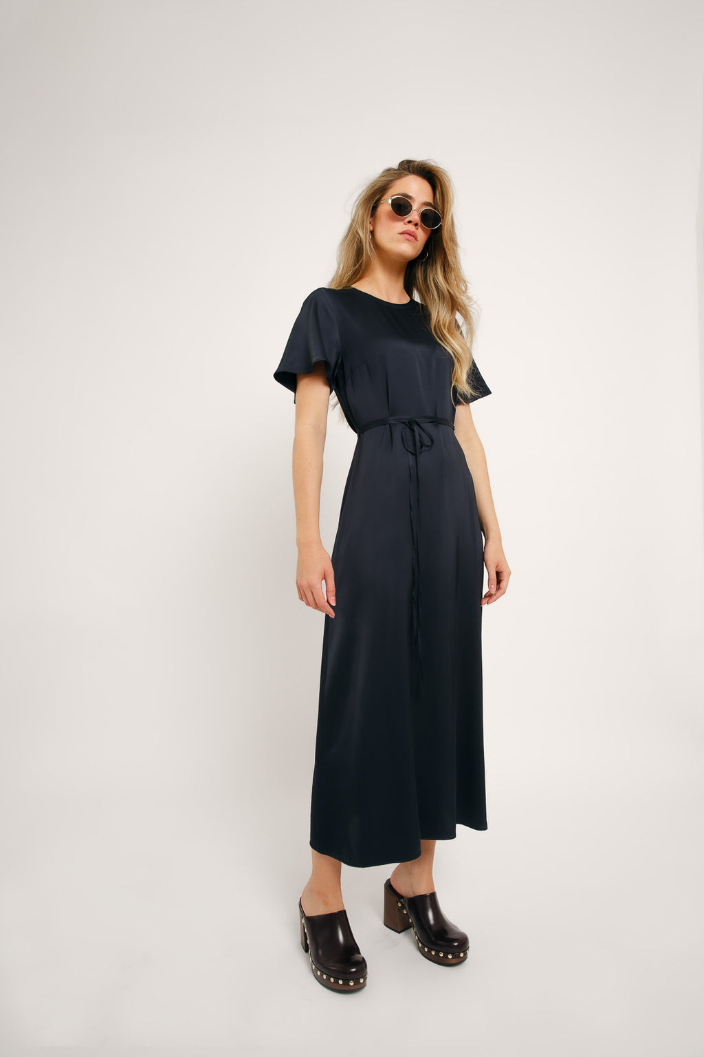 Luca Maxi Dress Navy