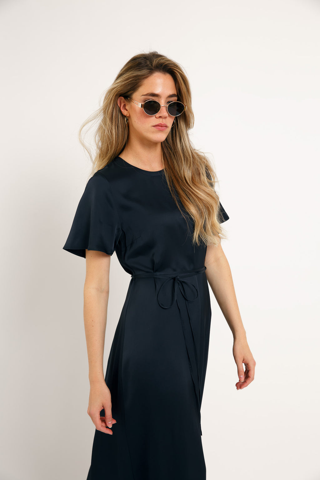Luca Maxi Dress Navy