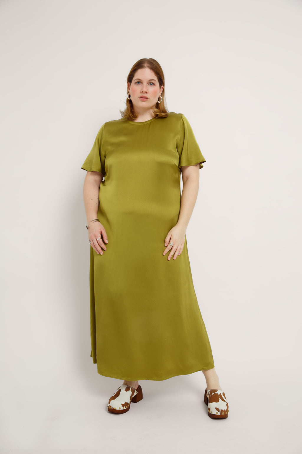 Luca Maxi Dress Leaf