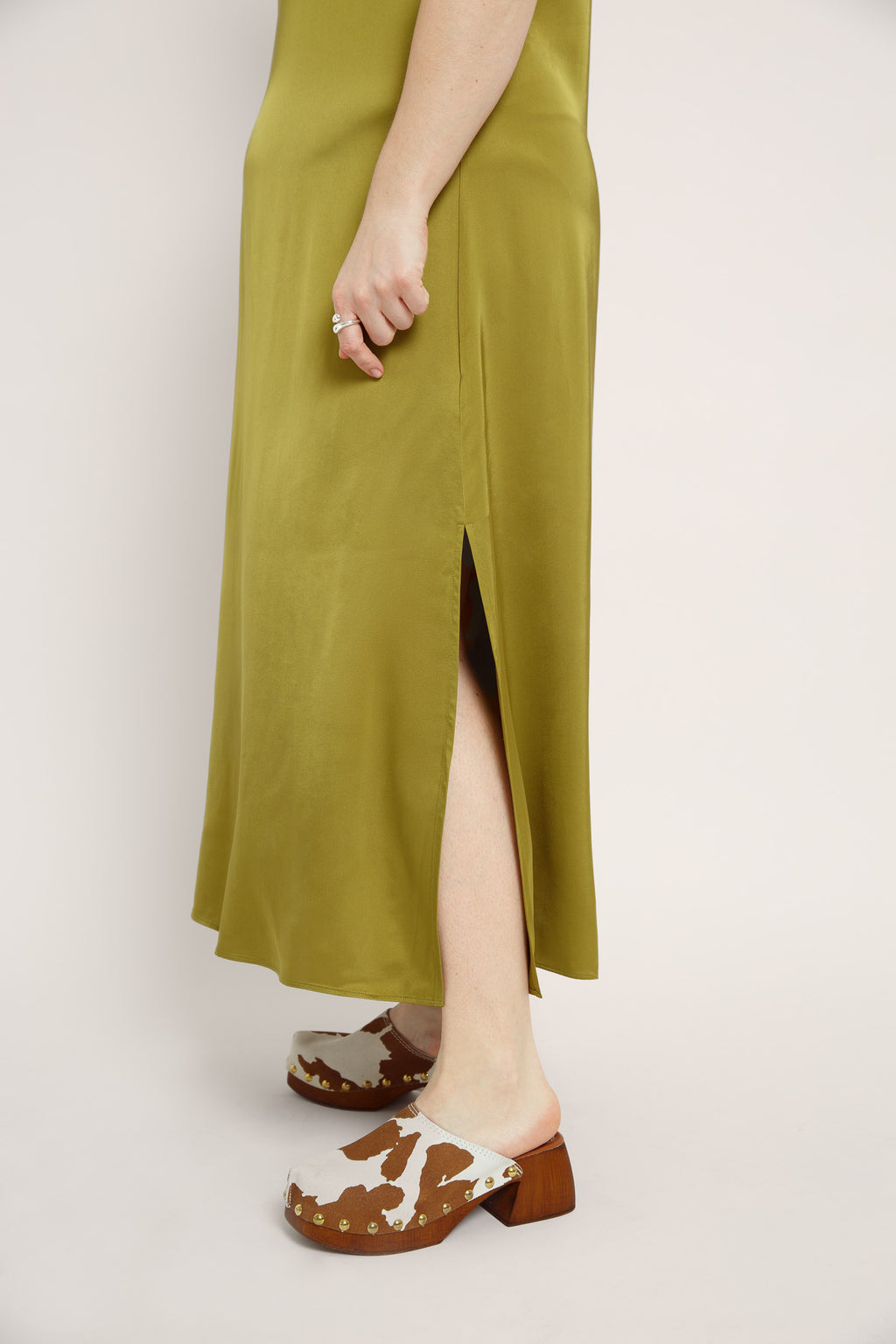Luca Maxi Dress Leaf