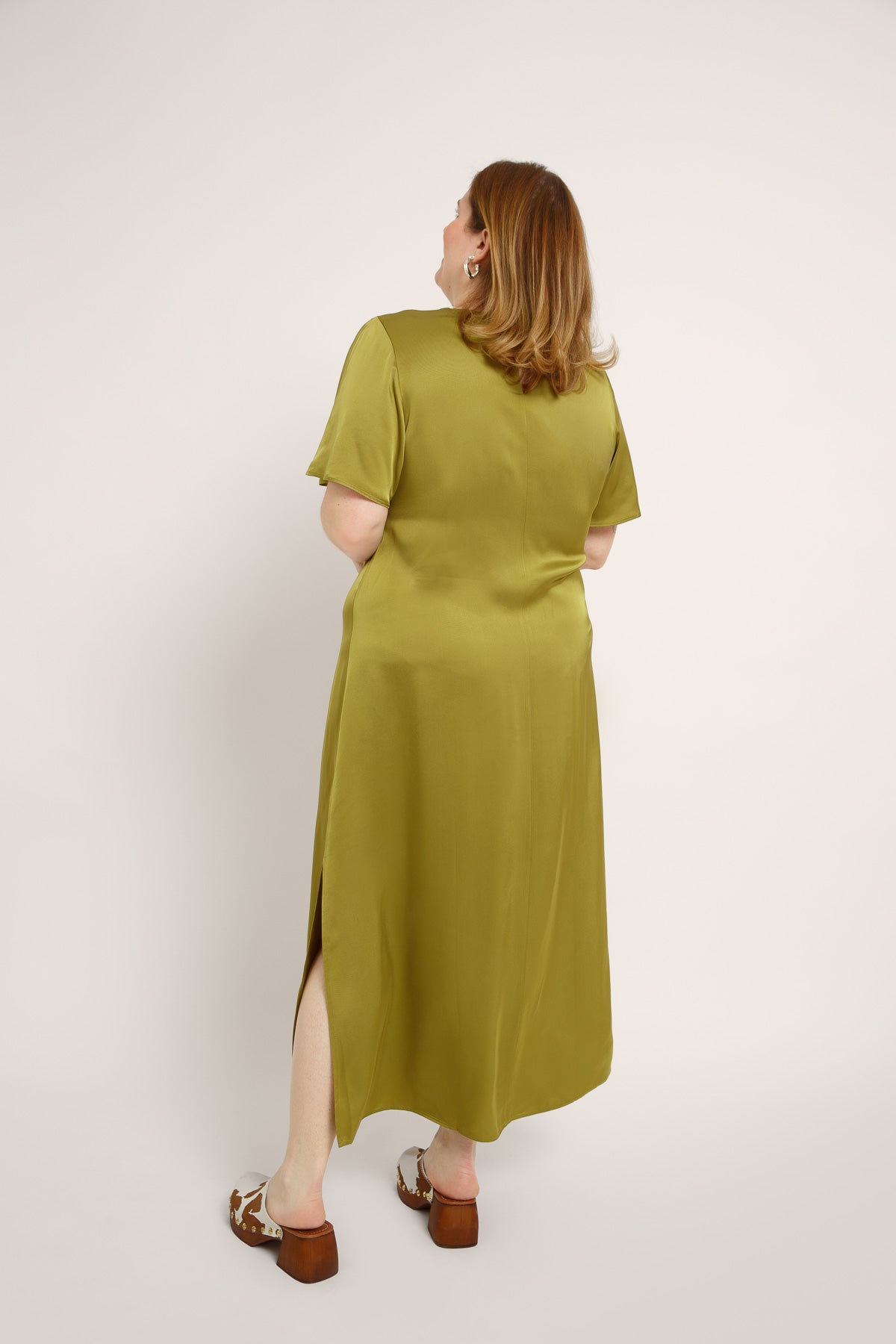 Luca Maxi Dress Leaf