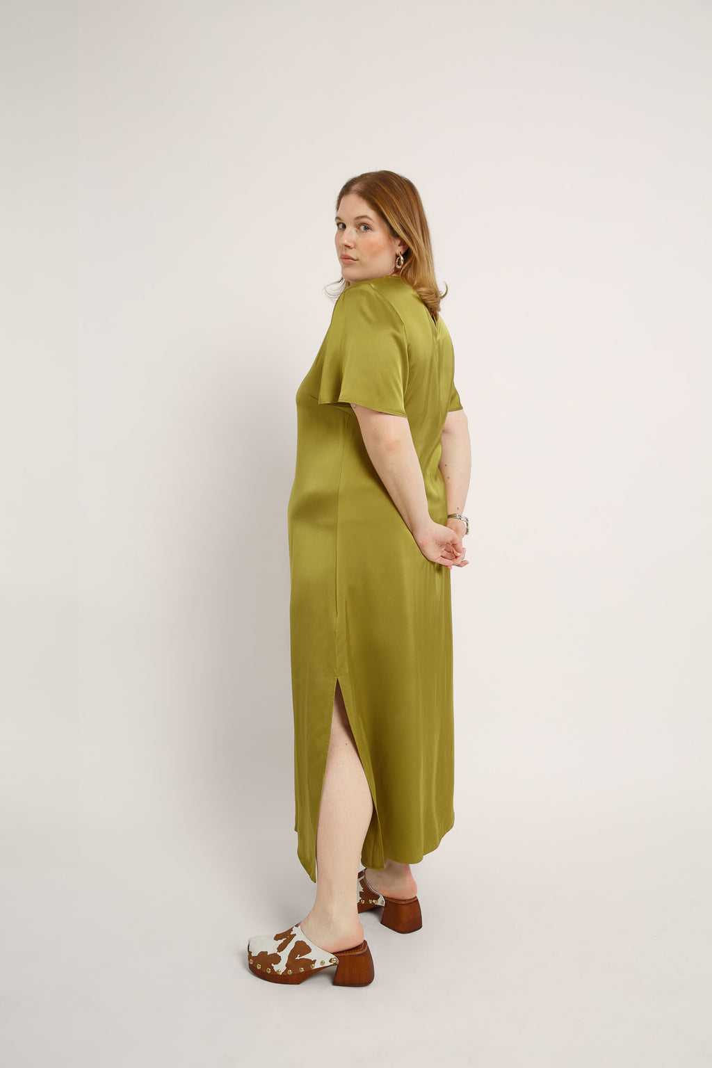 Luca Maxi Dress Leaf