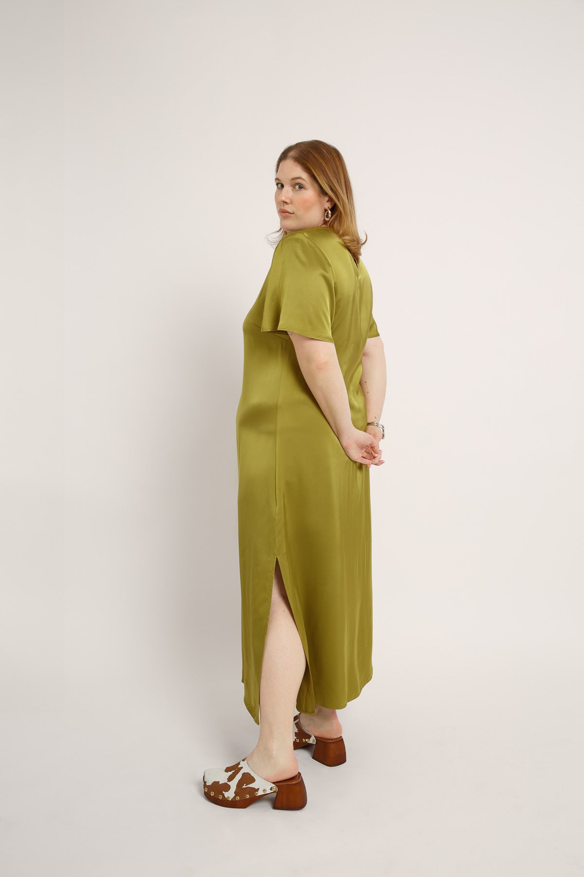 Luca Maxi Dress Leaf
