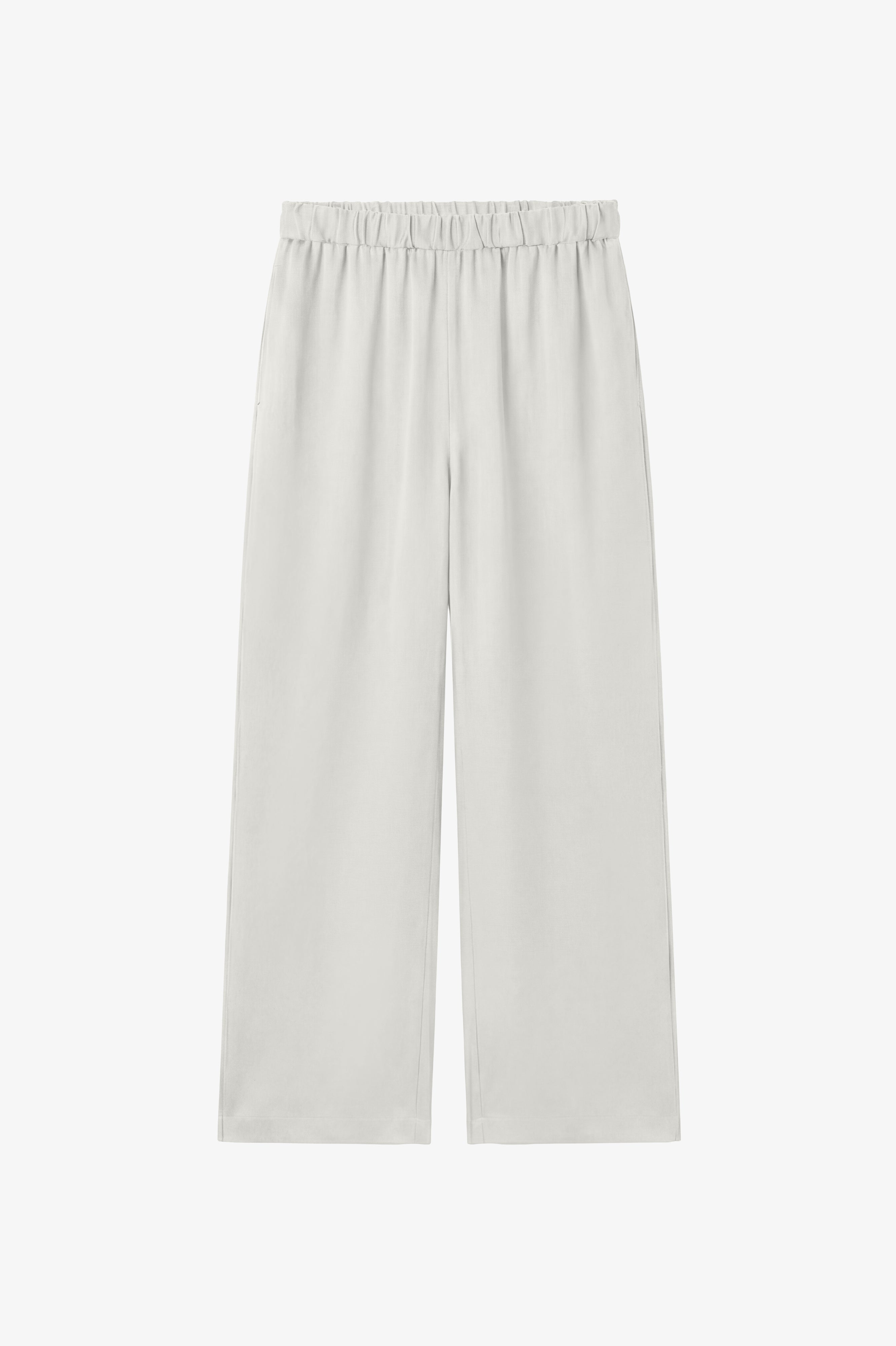 Ella Linen Pants Off White