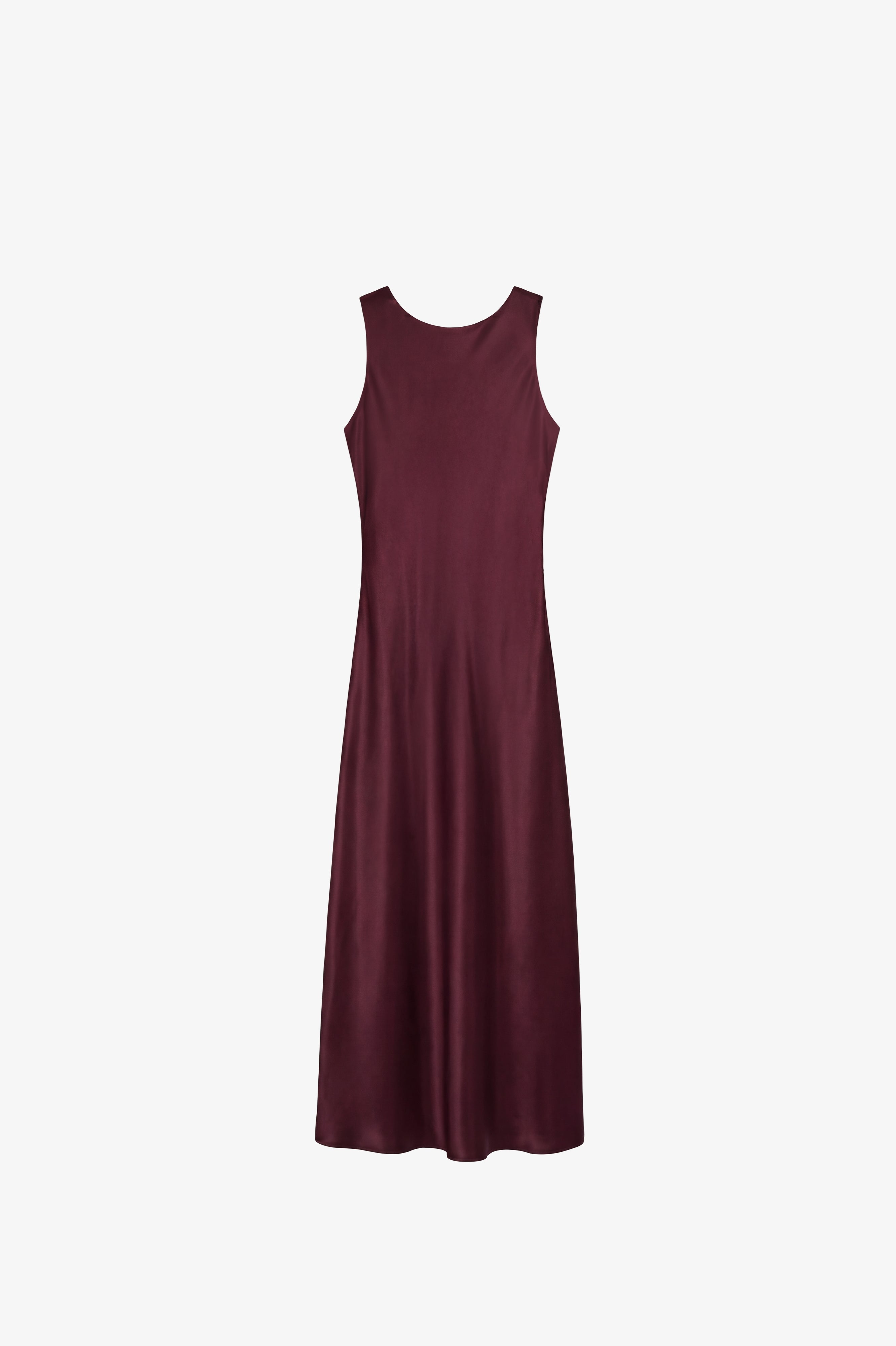 Ava Wedding Guest Dress Deep Wine