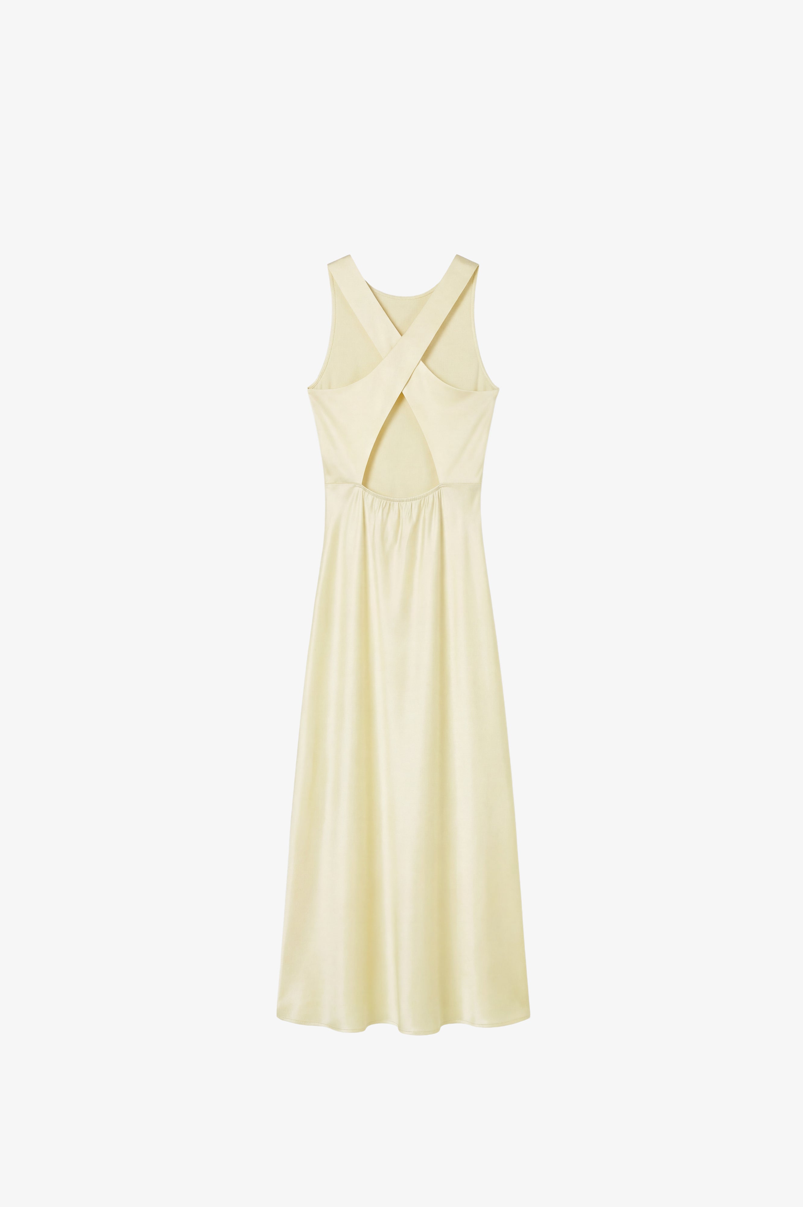 Ava Wedding Guest Dress Vanilla