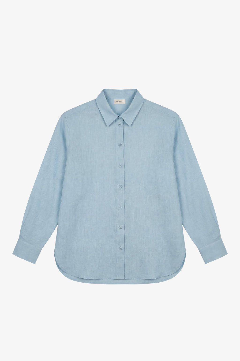 Jane Linen Shirt Cloud