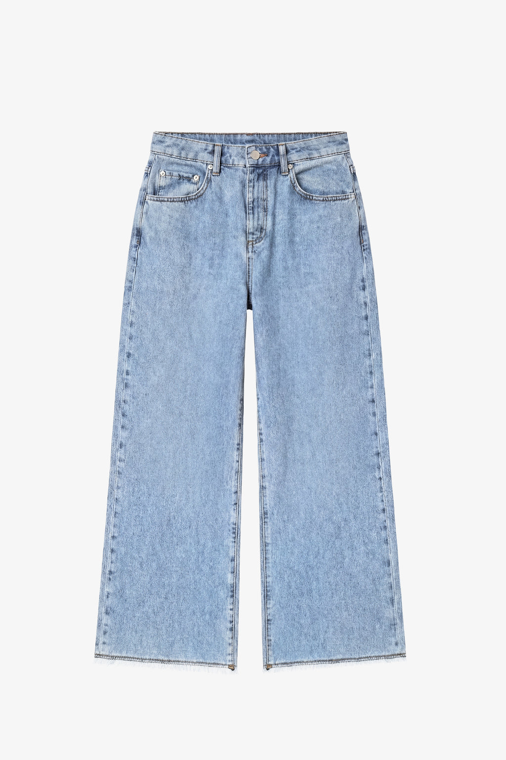 Maddie Wide Leg Jeans Light Blue