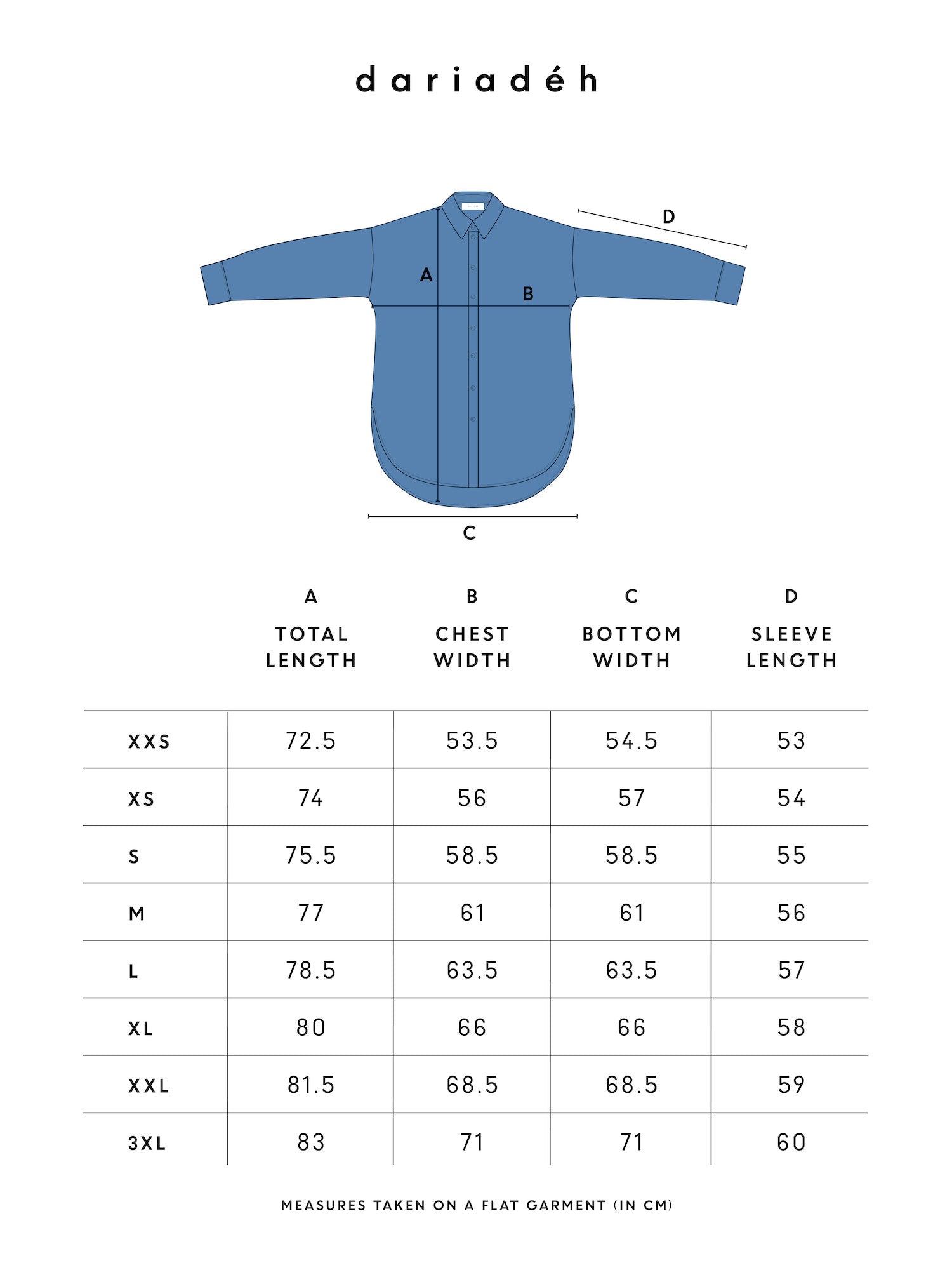 Jane Organic Cotton Shirt Blue